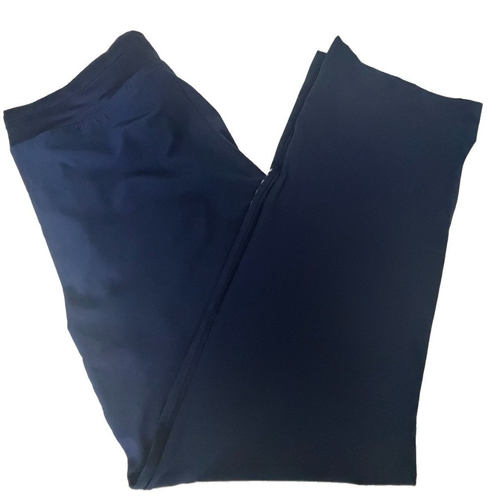 BARCO One 5205 4 Pkt Knit Waist Seamed Pant Indigo Size M Petite New - Picture 5 of 15